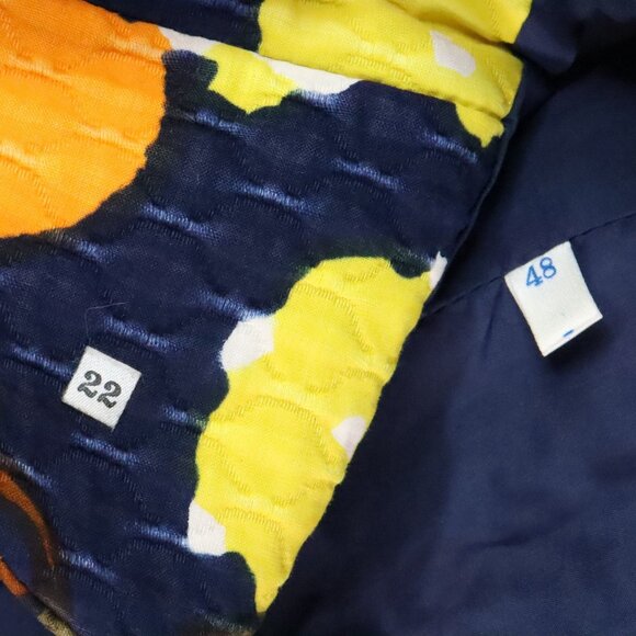 Vintage H. Neuber Women's 6/M Retro Mod MCM Floral Blazer Jacket Skirt Suit Set - Picture 8 of 16